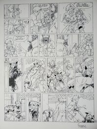 Ferry - LES CHRONIQUES DE PANCHRYSIA   T1 L'ENVOL - Planche originale