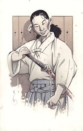 Michetz - Le Katana - Original Illustration