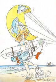 Henk Kuijpers - Henk Kuijpers Franka - Original Illustration