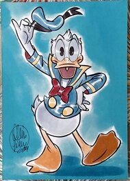 Claudio Sciarrone - Paperino - Illustration originale