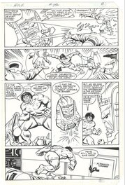 Sal Buscema - Incredible Hulk # 290 page 11 - Comic Strip