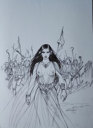 Laurent Paturaud - Succubes - Illustration originale