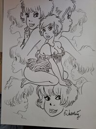 François Walthéry - Têtes de Natacha - Comic Strip