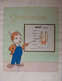 José Cabrero Arnal - Roudoudou enseignant (Dentiste). - Couverture originale
