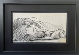 Brenda Chapman - Le Roi Lion (1994), dessin storyboard par Brenda Chapman - Œuvre originale