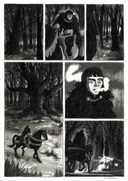 Grégory Mardon - Mardon, Le fils de l'ogre, planche n°58, 2009. - Planche originale
