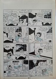 Claude Marin - Fan-Fan et Minet 1 - Planche originale