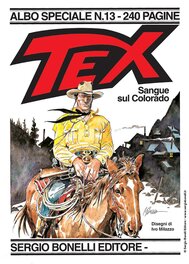 Première édition Sangue sul colorado (couverture) Première édition Sangue sul colorado (couverture)