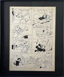 Pat Sullivan - Félix le chat - Original Illustration