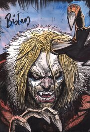 Simon Bisley - Sabretooth / DENTS-DE-SABRE - Original Illustration