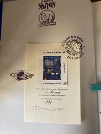 Le timbre signé Le timbre signé