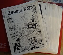Franco Oneta - Zembla "je tuerai Zembla" histoire complète - Comic Strip
