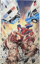 Roland Boschi Variant Cover SPIDER-MAN #25 MARVEL