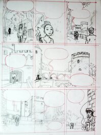 Original art - URBEX : PEP & DJOU, FOUINEUSES DE MEMOIRE T1 LA CAPTIVE