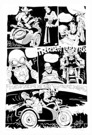 Andrzej Łaski - Jakub Wędrowycz - Uwaga zabójca / Attention au tueur - Comic Strip