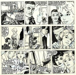 Paul Gillon - 13 Rue de l' Espoir . Strips n° 423, 424 et 425 . - Comic Strip