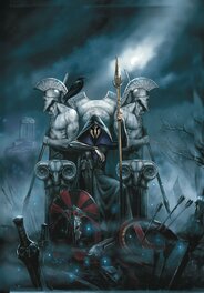 Sébastien Grenier - Titans Couverture du tome 2 - Original Cover