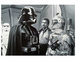 Philippe Kirsch - "Empire strike back" - Original Illustration