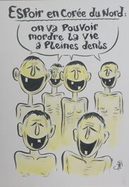 Foolz - Espoir en Corée du Nord (Dentiste) - Original Illustration