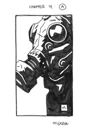 Mike Mignola - Joe Golem Chapter Illustration - Illustration originale