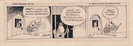Brant Parker - WIZARD OF ID - 1975 - Planche originale