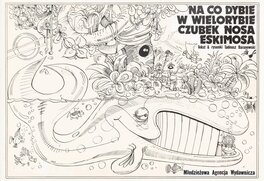 Tadeusz Baranowski - Na co dybie w wielorybie czubek nosa Eskimosa - Couverture originale
