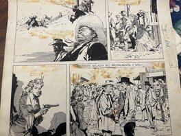 Arturo Del Castillo - Loco Sexton - Planche originale