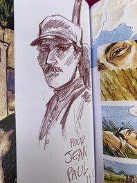 Laurent Libessart, illustration originale, "La Mort du Lieutenant, l'Ombre d'Antan".