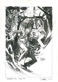 Sean Murphy - Hellblazer - Couverture - City Of Demons #4 - Babylon's burning - Original Cover