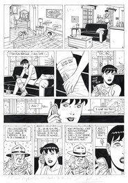 André Taymans - Caroline Baldwin - Mortelle thérapie - Planche originale