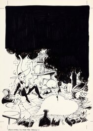 Clarke - Mélusine - Page de titre de l'épisode "Philtres d'amour"- Clarke - Original Illustration