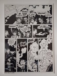 Jacques Tardi - Adele blanc-sec - le savant fou - Planche originale