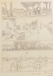 Winoc - Winoc, planche originale, "Les Otages de Varredes", "L'Ombre d'Antan". - Planche originale