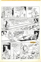 Cézard - Cezard - Arthur Le Fantôme page 3 publiée dans PIF Gadget - Planche originale