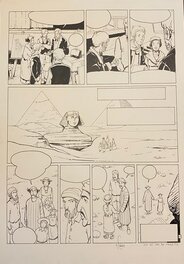 Winoc - Winoc, planche originale, "Sur les Pas de Mariette". - Planche originale