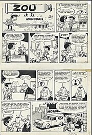 Michel Greg - Zou et le Morodan (Dentiste) - Comic Strip
