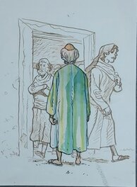 Jean-François Cellier - Hébreux - Original art