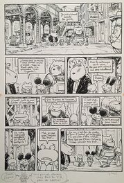 Phicil - Phicil, Georges Frog#3, Amateur Night, planche n°7, 2008. - Planche originale