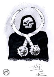 Alan Davis - The Reaper - Illustration originale