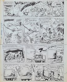 Jean-Claude Fournier - Spirou et fantasio Kodo, le Tyran - Comic Strip