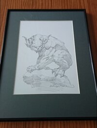 Framed Gargoyle