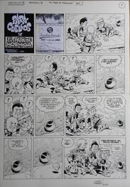 Carlos Giménez - Paracuellos Tome 5 – Histoire  » Le Papa De Hormiga  » Planche originale n° 1 – Carlos Gimenez - Comic Strip