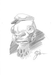 Eric Powell - Fishy Pete - Illustration originale
