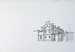 Yslaire - Bâtiment - Original Illustration