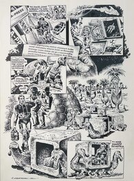 Zbigniew Kasprzak - Człowiek bez twarzy, p2 - Planche originale
