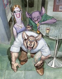 Freak Show - Illustration originale