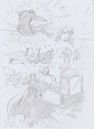 Trevor Hairsine - Dceased war of the undead gods 4 p 19 - Œuvre originale