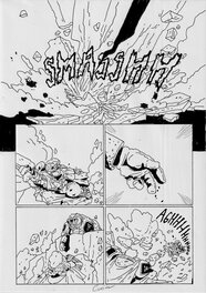 CROM - Birdking 2 - Planche originale 80 - Comic Strip
