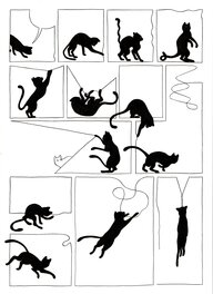 Julia Marti - Couverture du Dossier d'exposition « La visite dessinée » - Original Cover