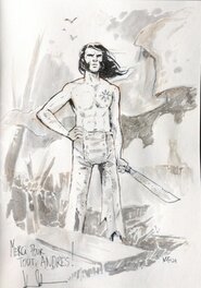 Gyula Nemeth - Fletcher Christian - Illustration originale